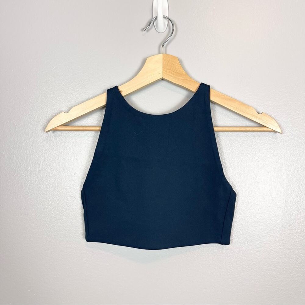 Girlfriend Collective Sports Bar Woman’s size XS Navy Blue